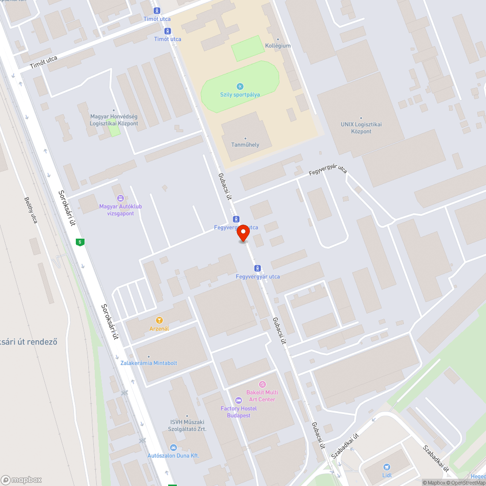 Elkopott zebra felfestés. bejelentés helye