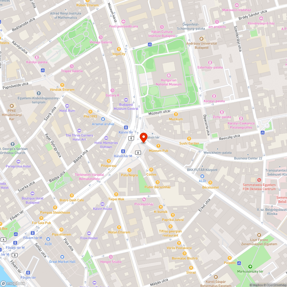 Kevés kuka bejelentés helye