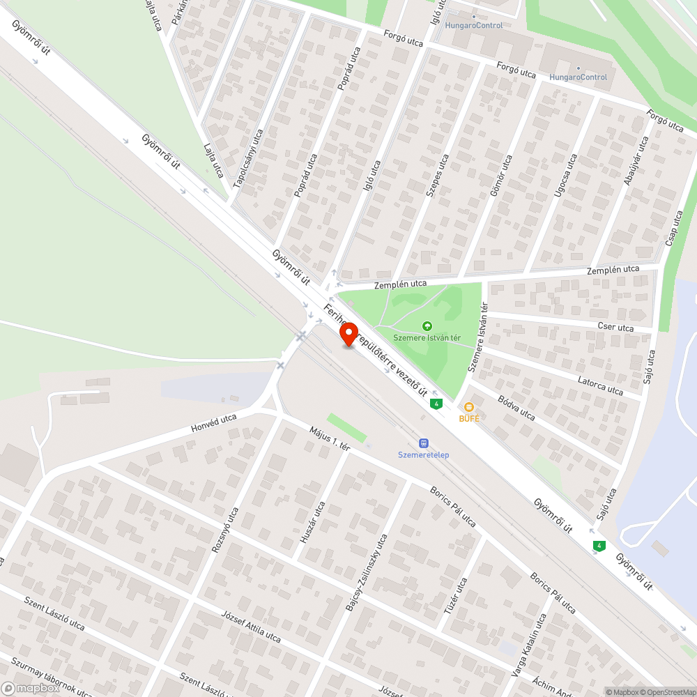 Nyomvályús buszmegálló bejelentés helye