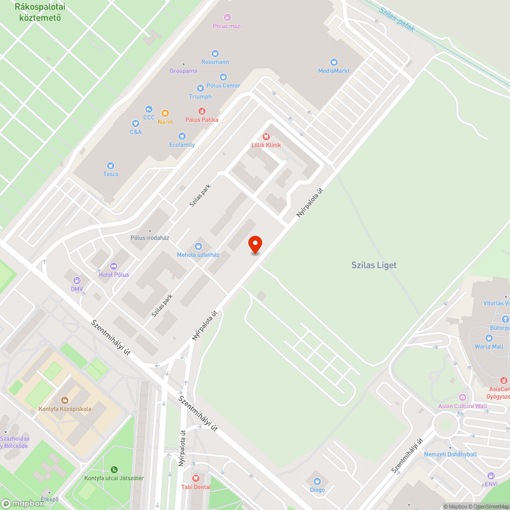 Beton darabok bejelentés helye