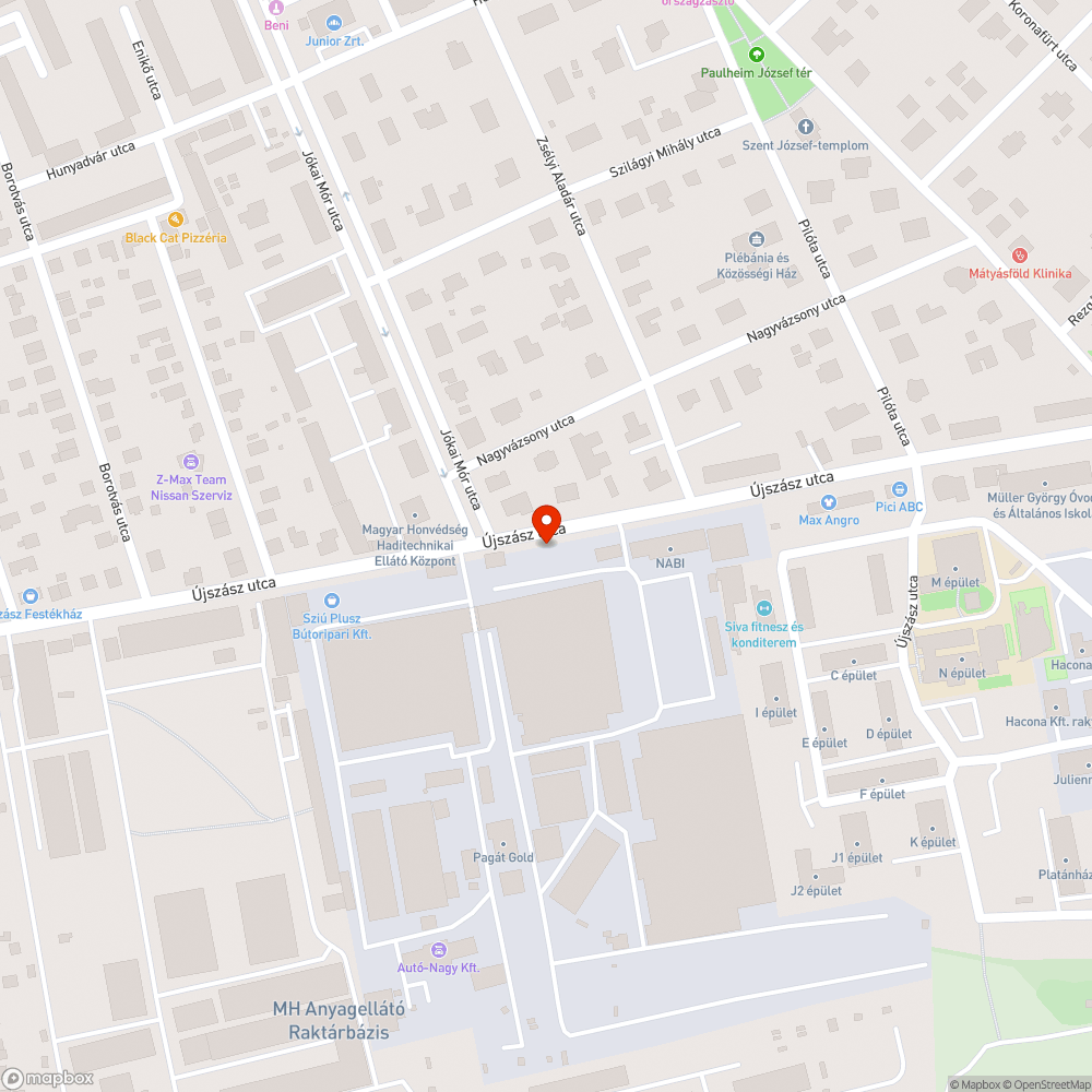 Megközelíthetetlen megálló bejelentés helye