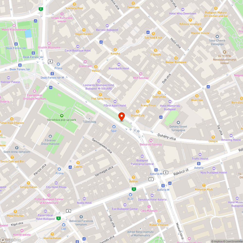 Halott fa? bejelentés helye