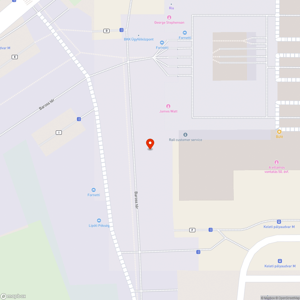 Rongálás a Keletin bejelentés helye