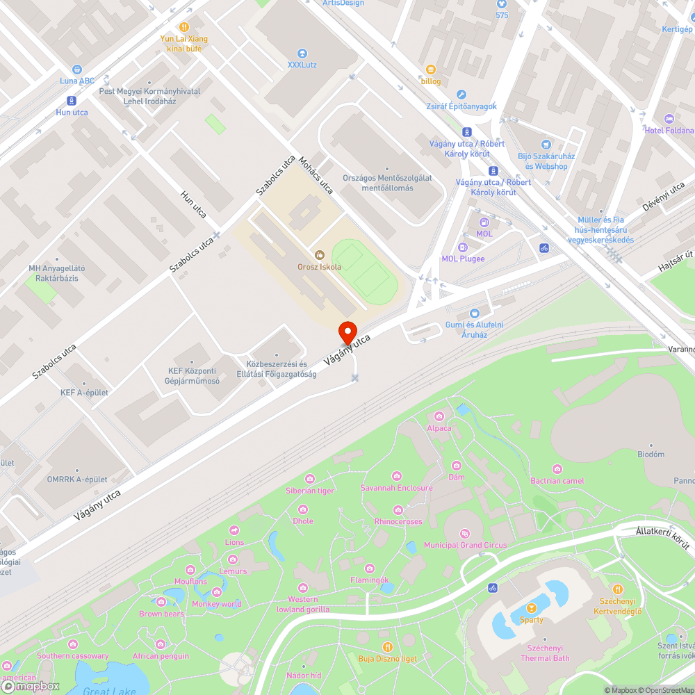 Felhalmozodott szemet a Vagany utcai hirdetotabla korul bejelentés helye