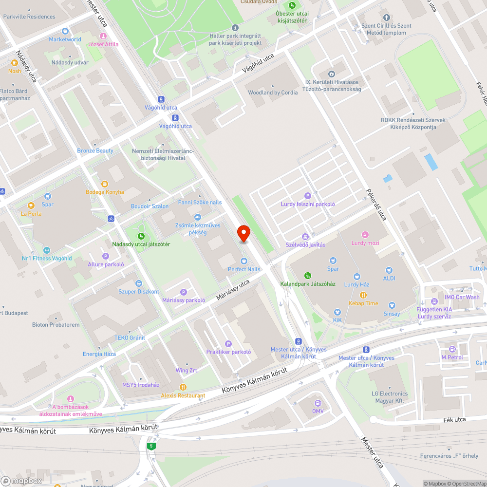 Kiálló szögvasak bejelentés helye