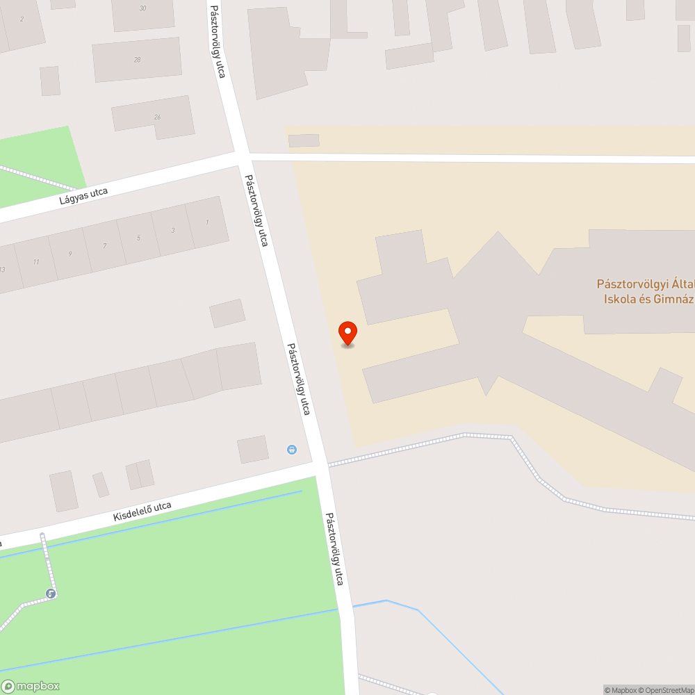 Eger - Pásztorvölgy út 25. szám melletti járda rossz állapota bejelentés helye