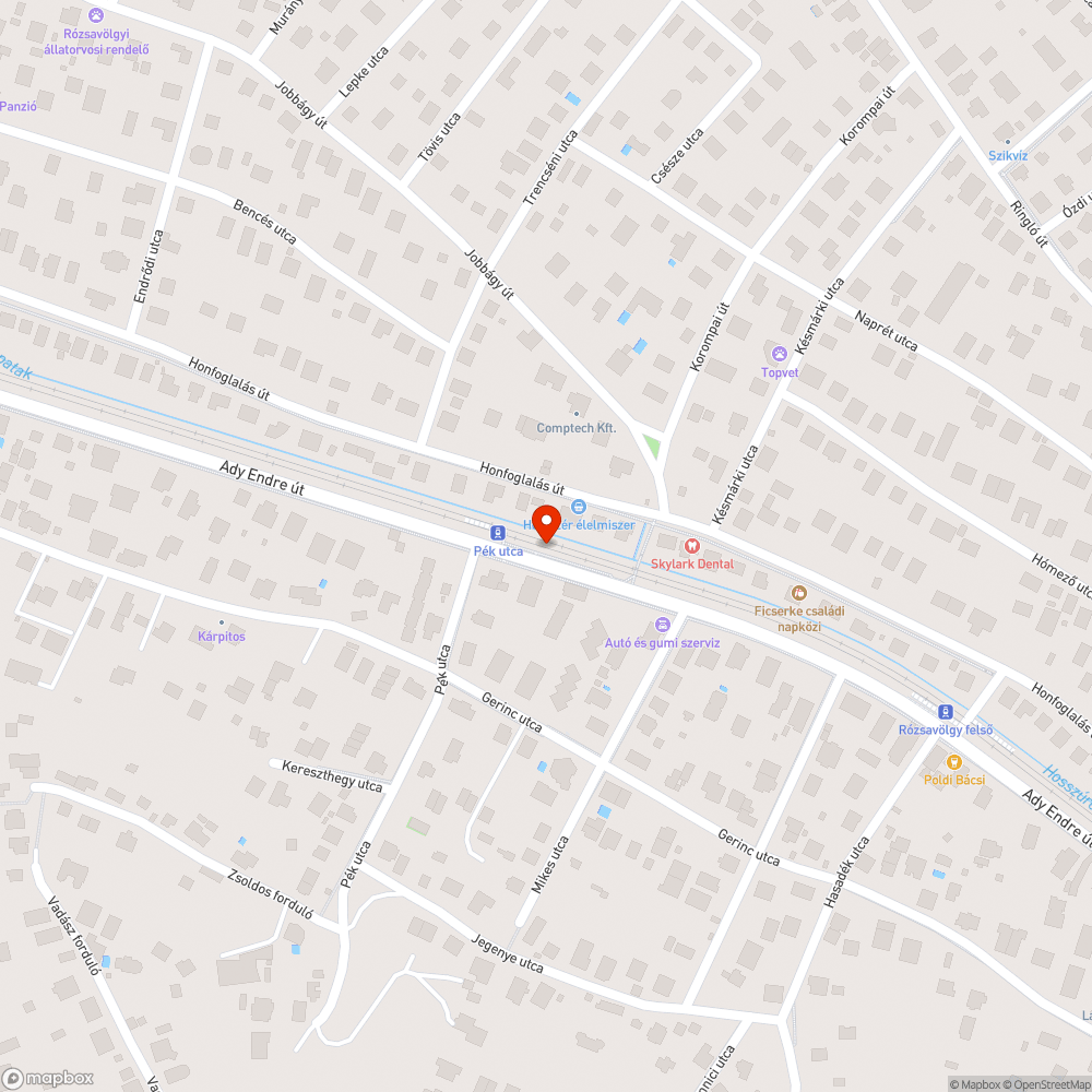 Hányatott sorsú Hosszúréti-patak bejelentés helye