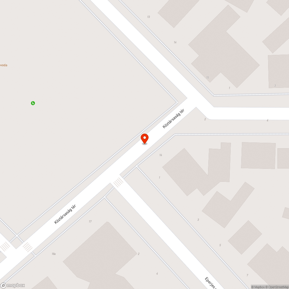 Összefirkált oszlop bejelentés helye