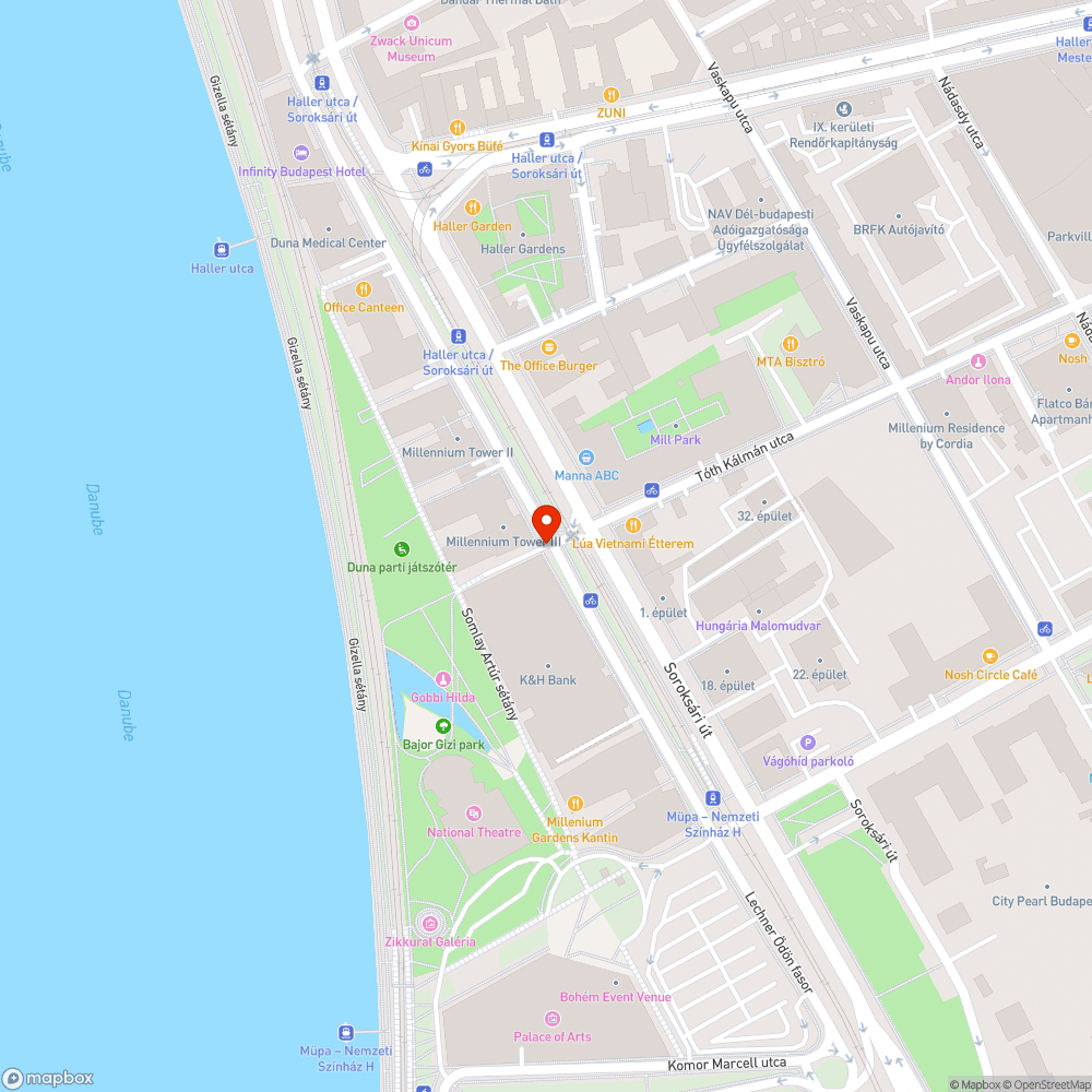 Két sild bejelentés helye