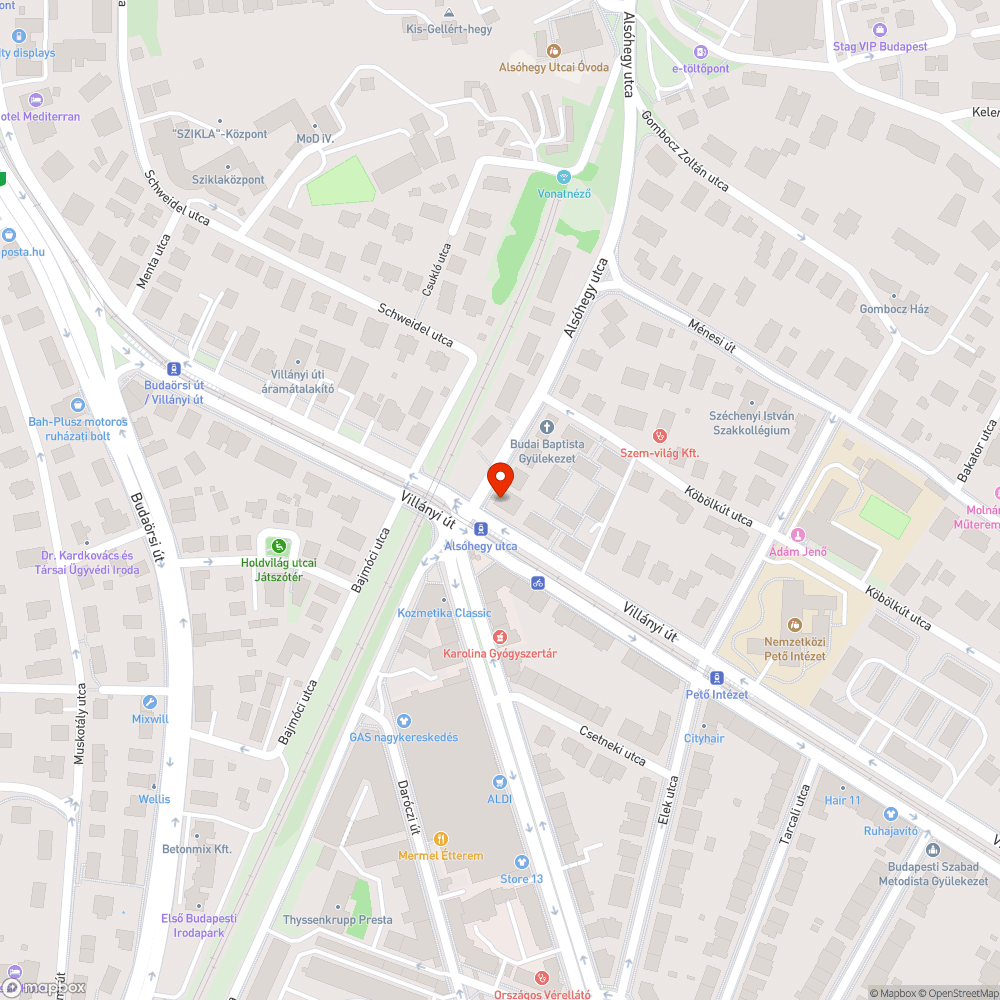 Balesetveszélyes fedlap bejelentés helye