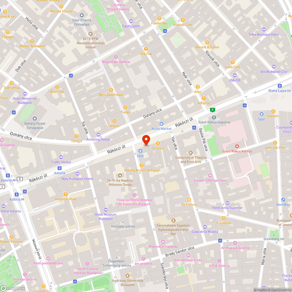 Graffitis bódé bejelentés helye