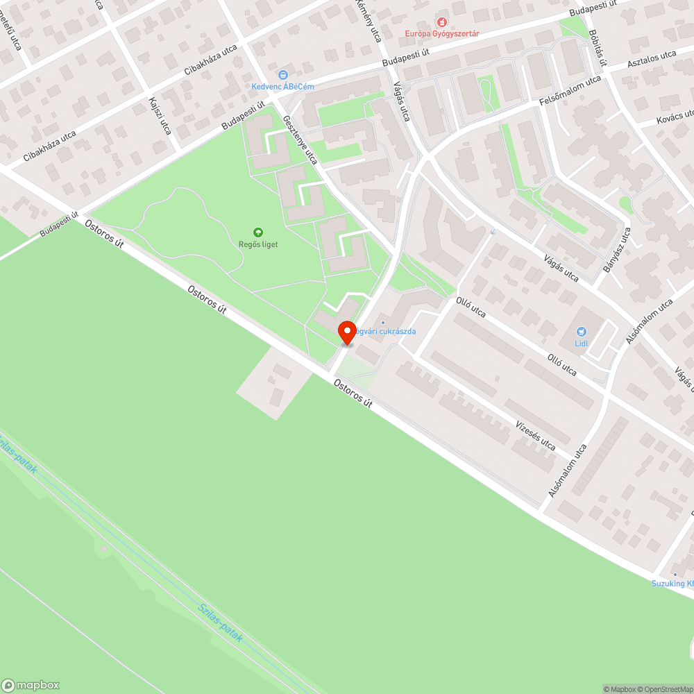 Kopott pad bejelentés helye