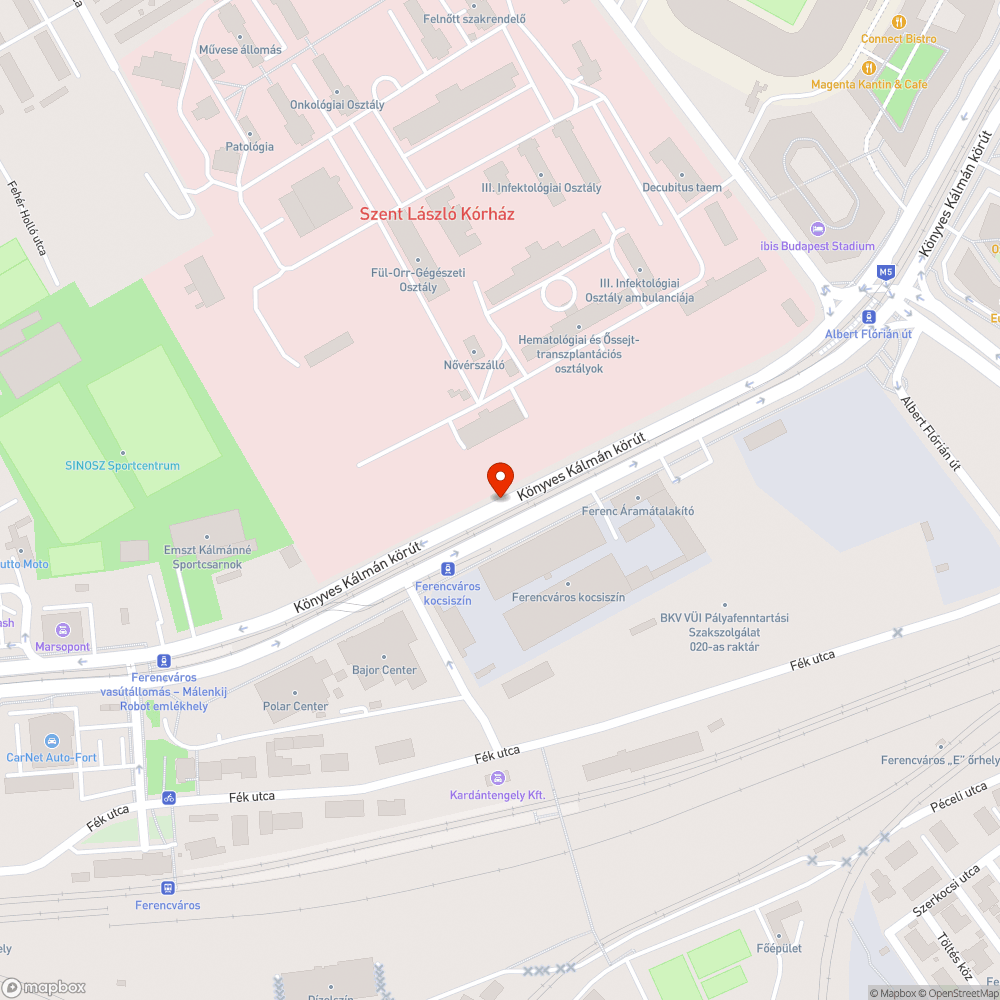 Vastagon áll a kosz bejelentés helye