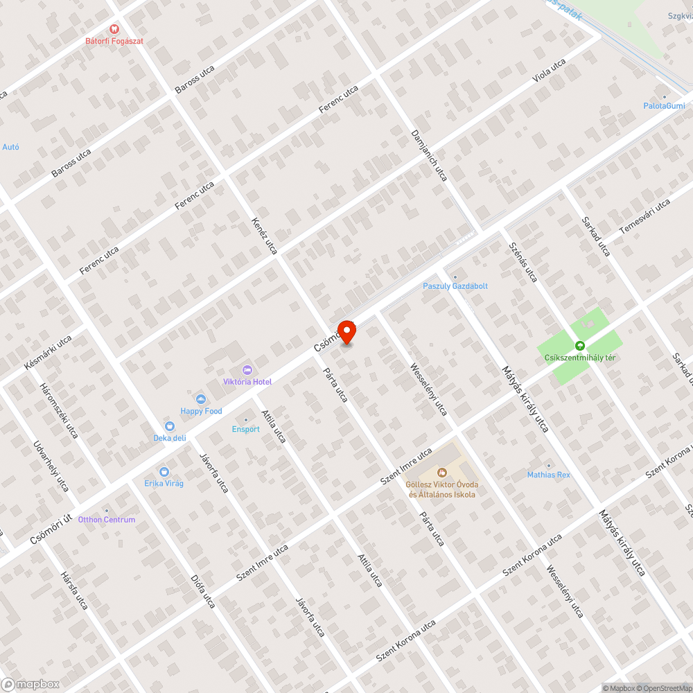 Helyreállítás bejelentés helye