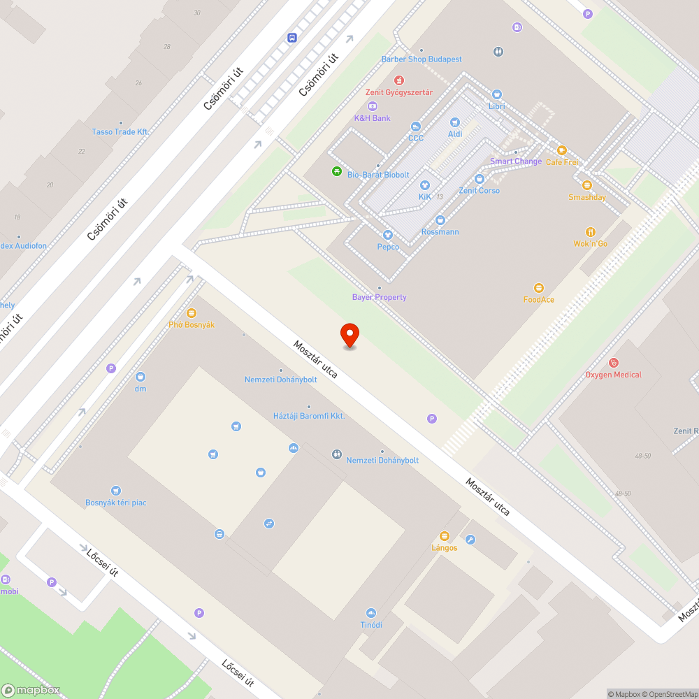 kátyú bejelentés helye