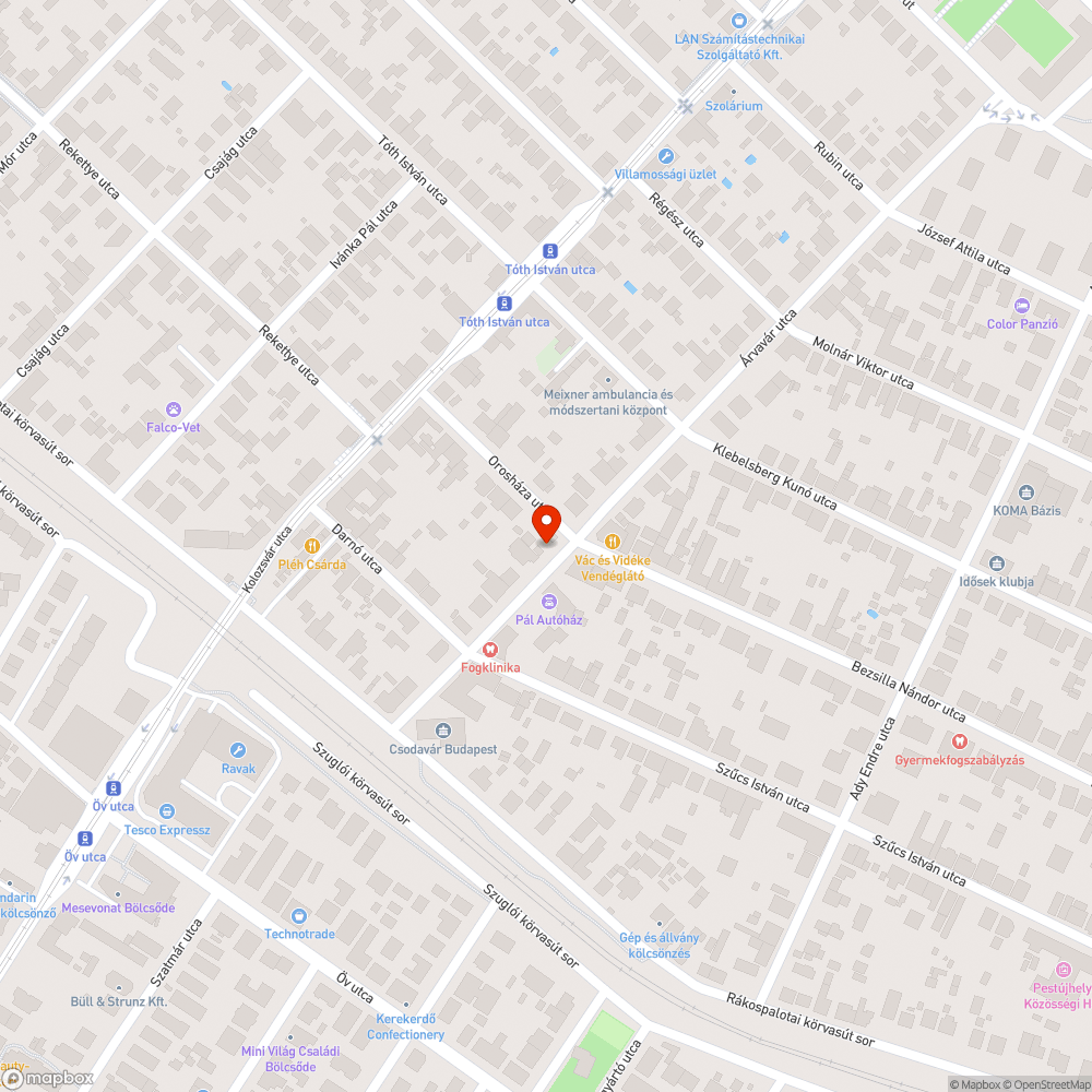 Rendszám nélküli autó bejelentés helye