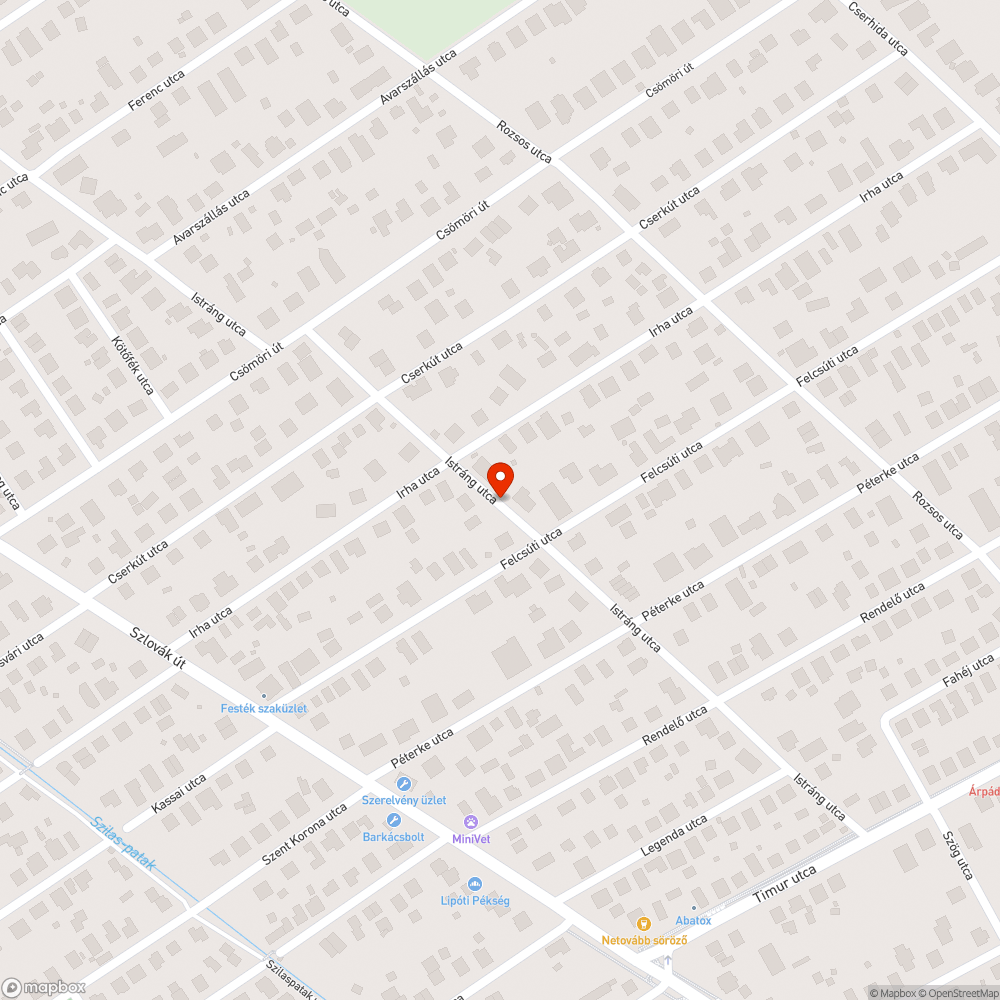 Lerakott autók bejelentés helye