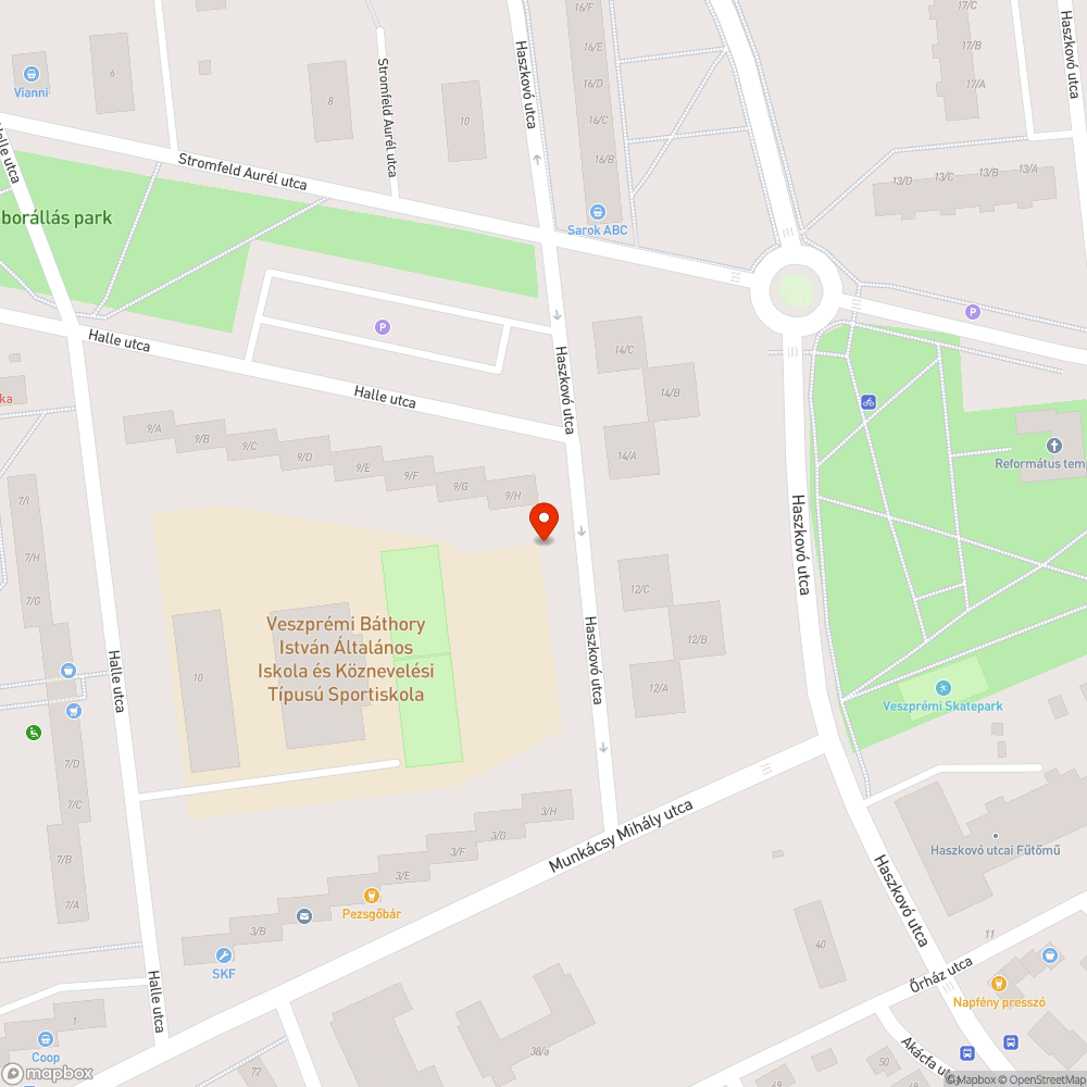 Ottfelejtett sóderkupac bejelentés helye