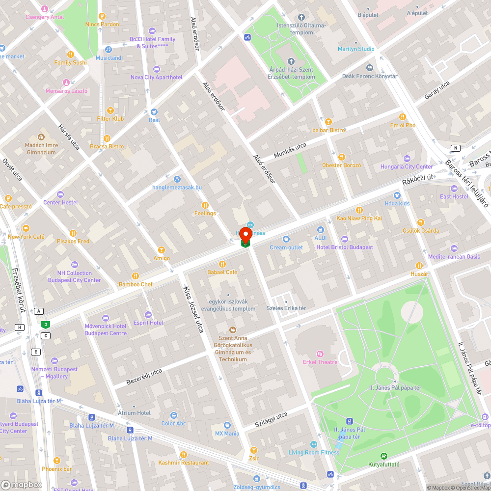 Használhatatlan lámpás kerékpáros átvezetés bejelentés helye