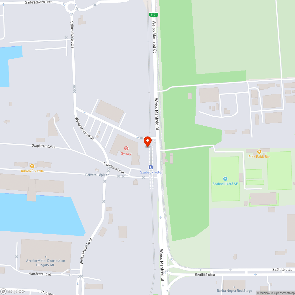 Összefirkált tábla - Szabadkikötő bejelentés helye