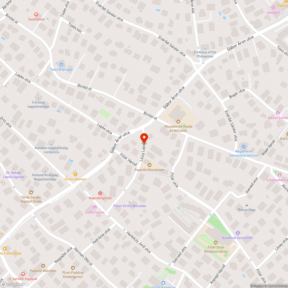 Javaslat bejelentés helye