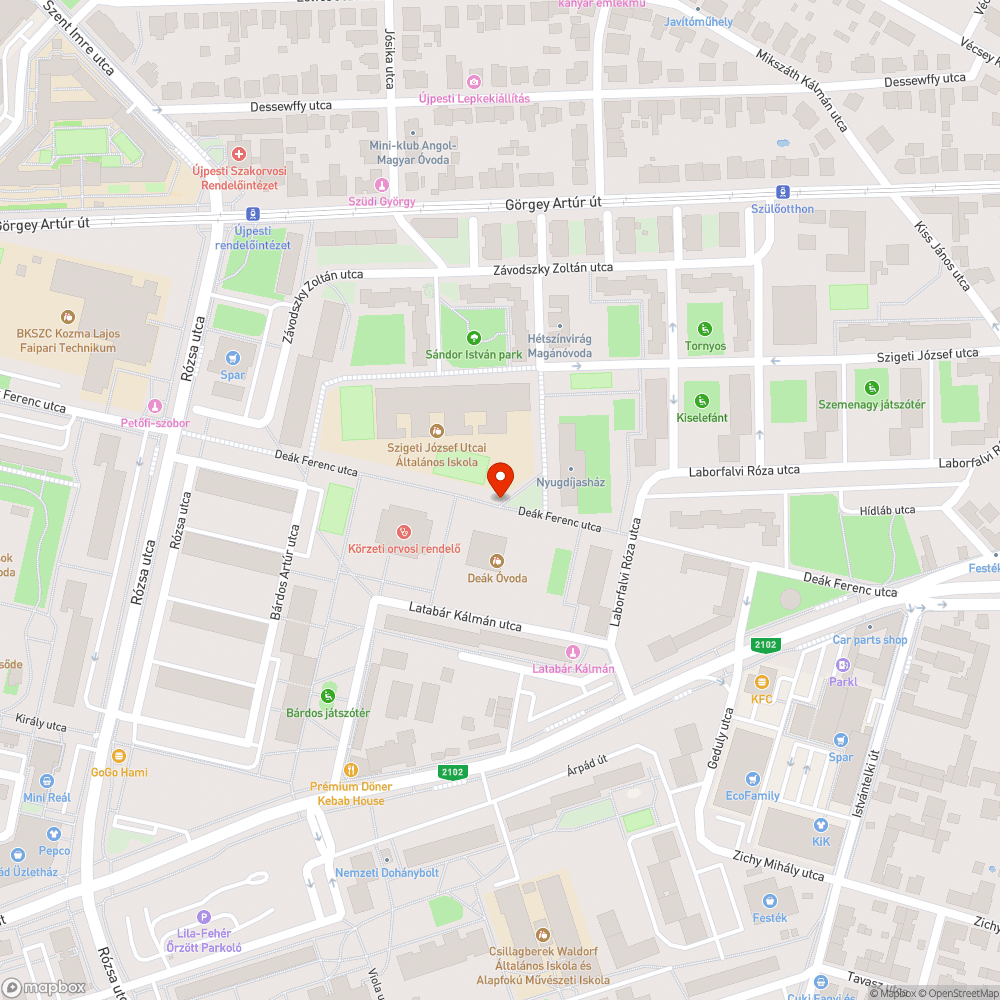 Kitort fa (lehet már nem hajt újra) bejelentés helye