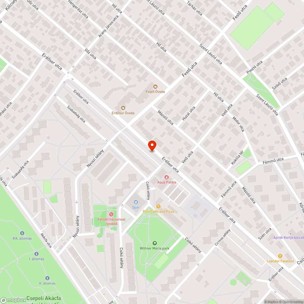 Nyomvályús útburkolat. bejelentés helye