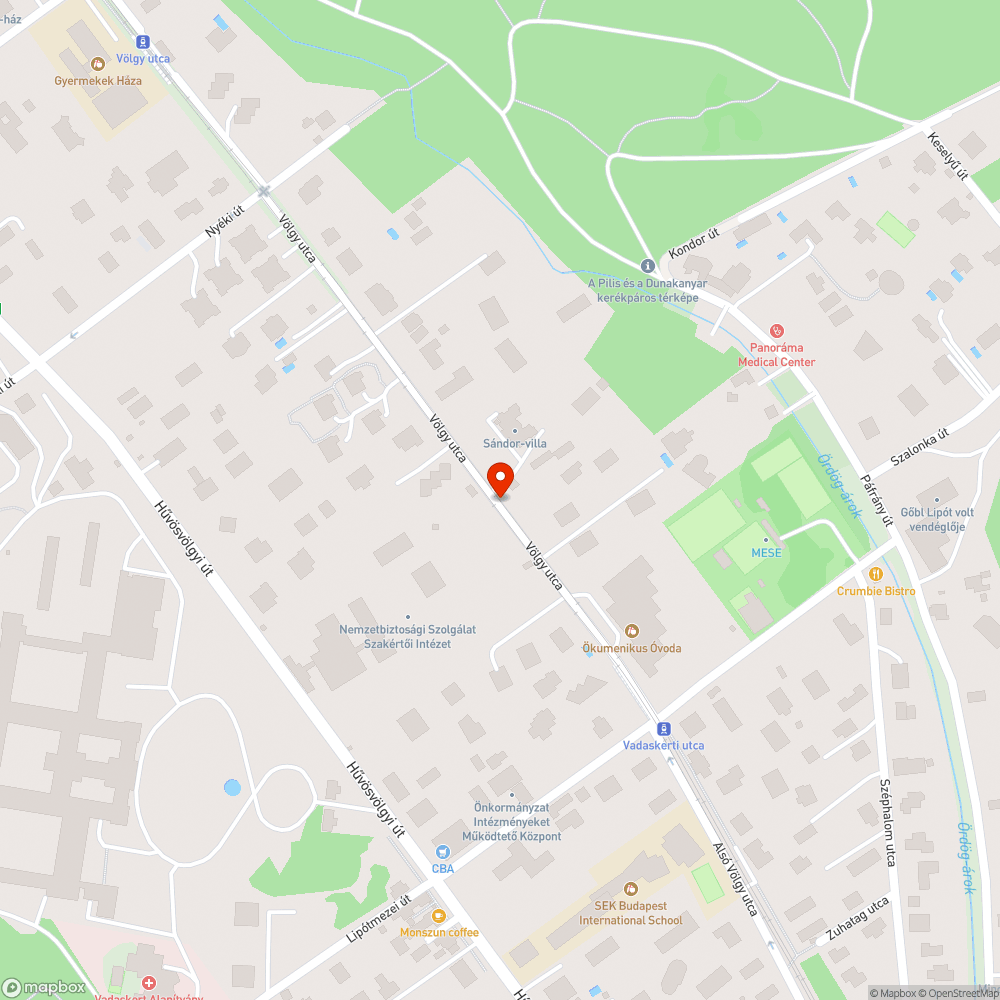 Villamospálya dilatációk bejelentés helye