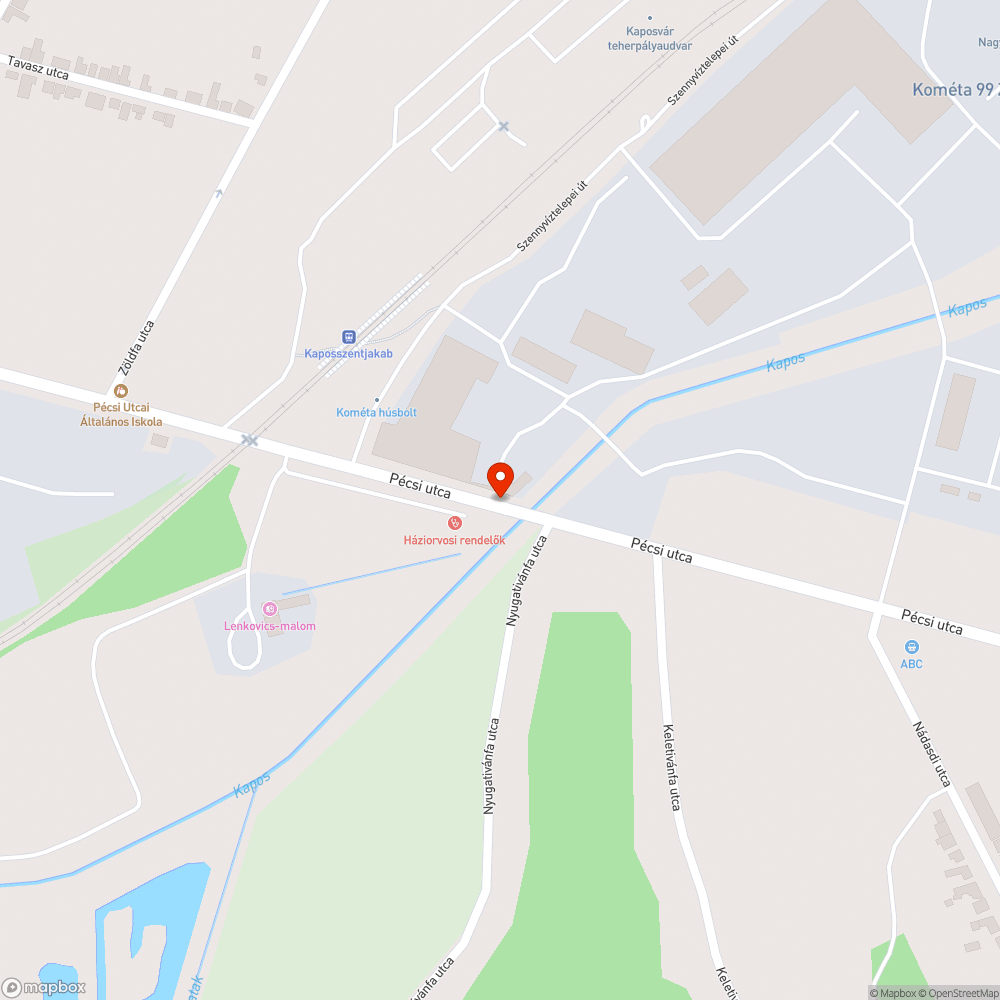 Táblákat takaró növényzet II. bejelentés helye