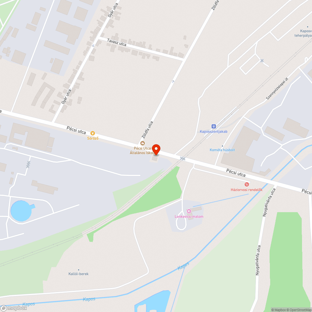 Bokatörő gyalogjárda a buszmegálló mellett bejelentés helye