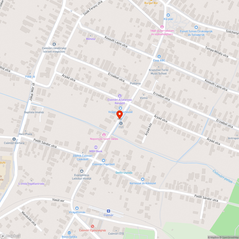 Olvashatatlan kijelző bejelentés helye