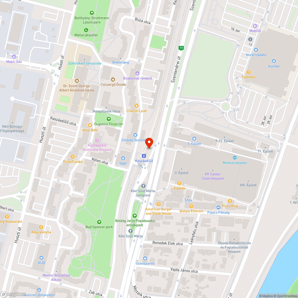 Szemetes vágány bejelentés helye