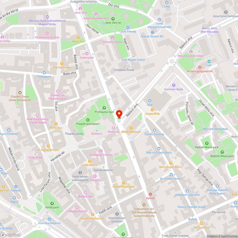 Lámpabúra bejelentés helye