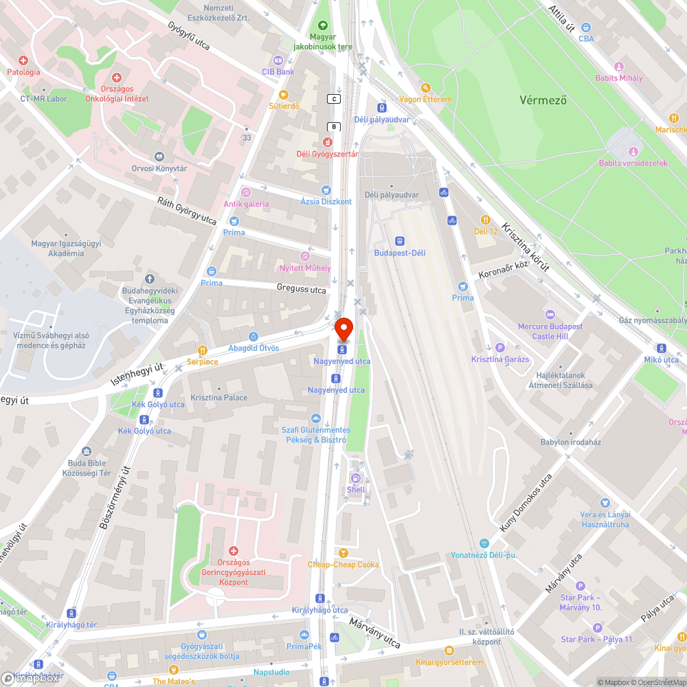 Szemetes zöldterületek bejelentés helye