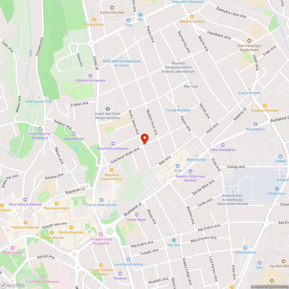 Szemét minden felé bejelentés helye