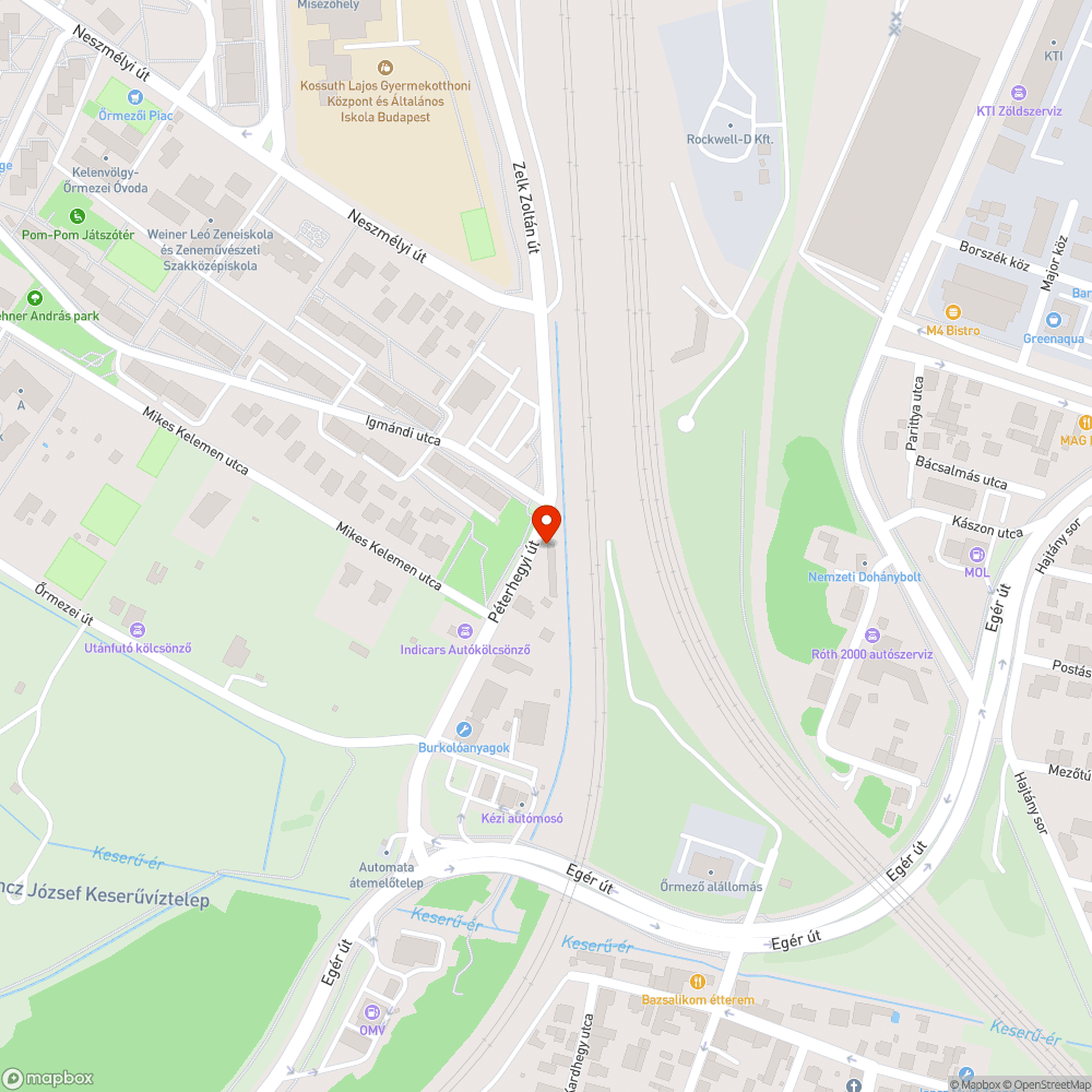 Igmándi utca megállónak is szeretnénk valami fedelet bejelentés helye