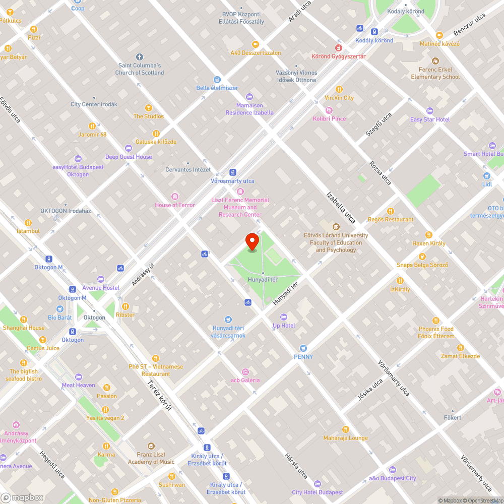 Hunyadi téri javítgatások bejelentés helye