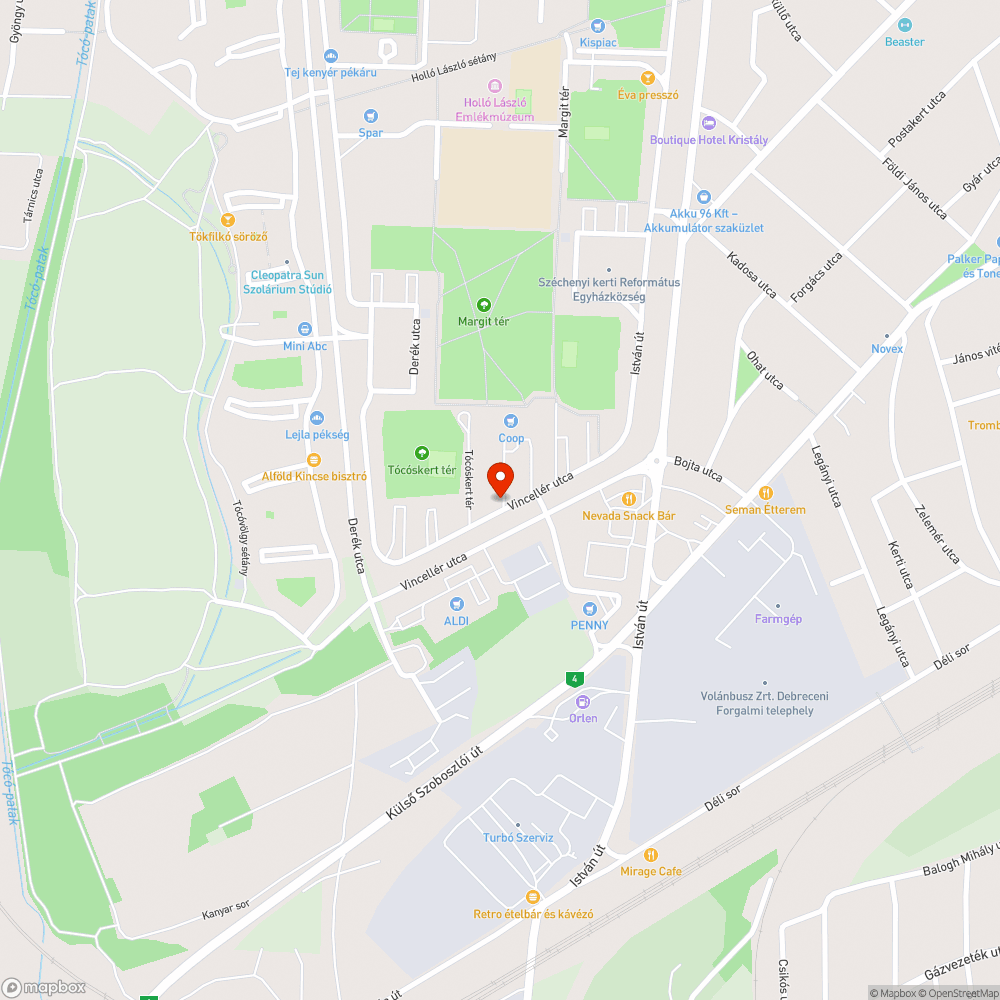 Mozgó csatornafedő bejelentés helye