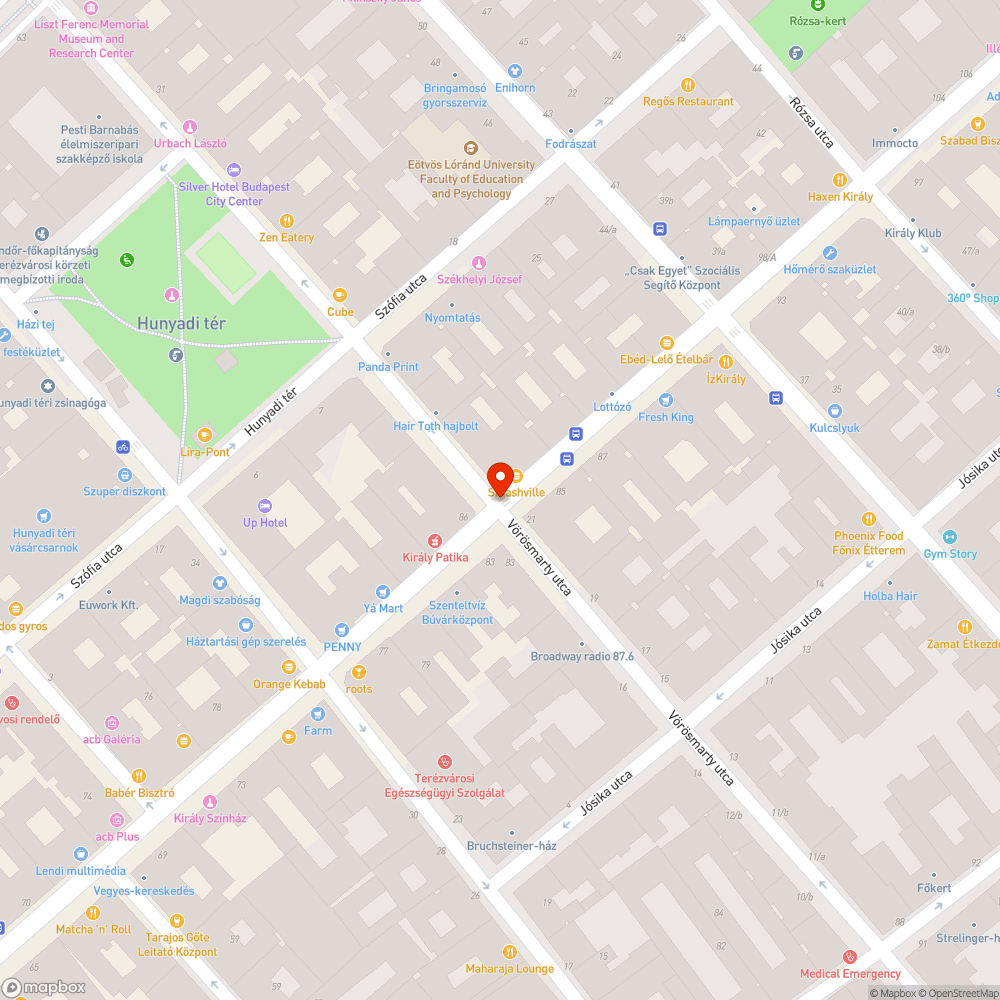 karácsonyfa bejelentés helye