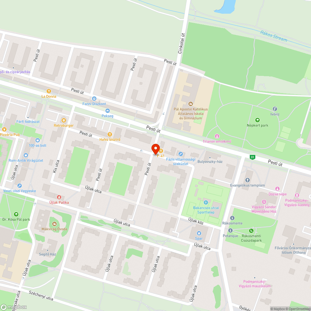 Szabálytalan parkolás bejelentés helye