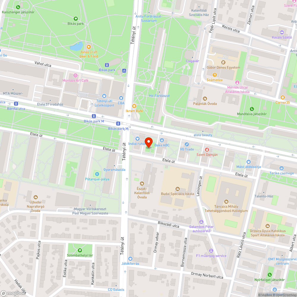 felújítás során megrongált játszótéri körhinta bejelentés helye