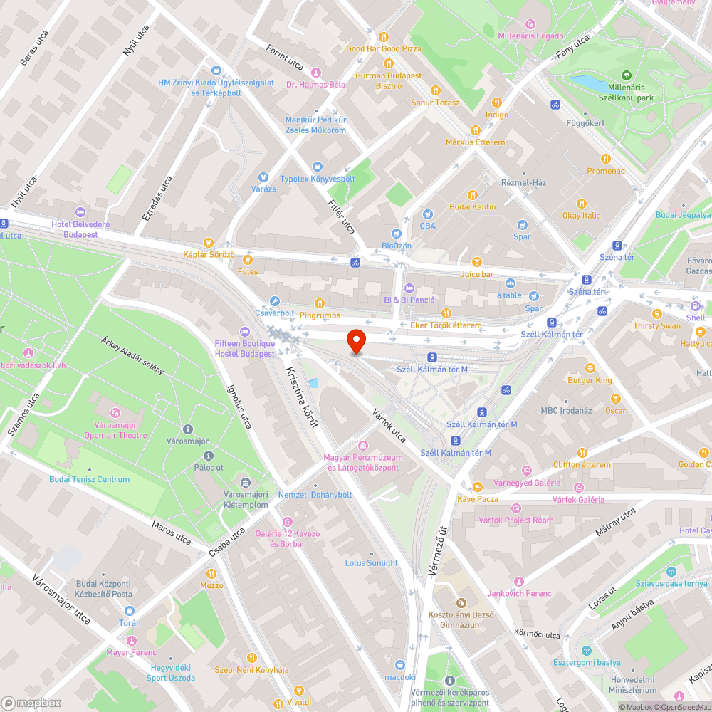 Törött üveg bejelentés helye