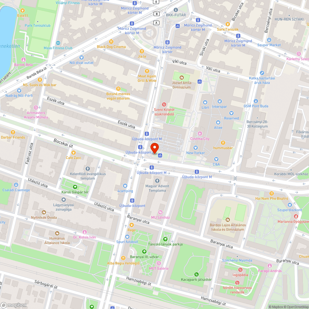 Firkás automata (Újbuda központ) bejelentés helye