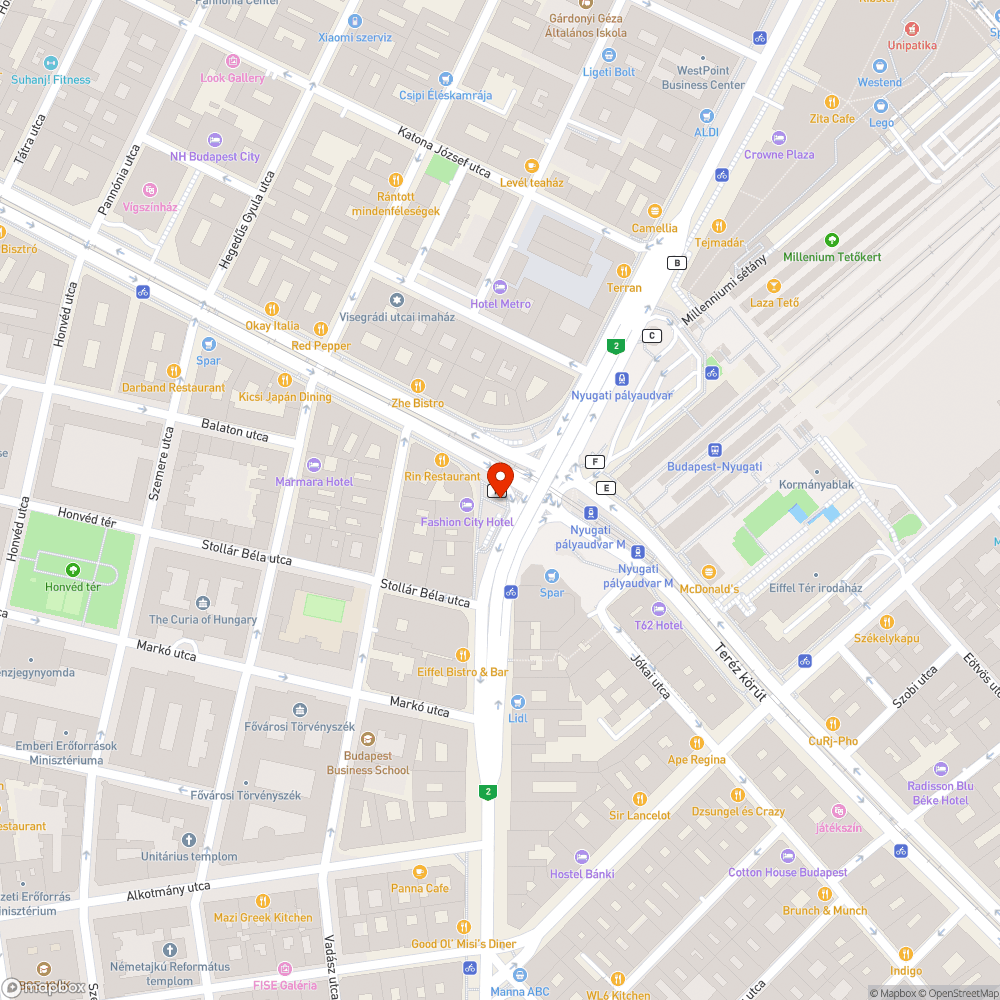 Graffitik az aluljáróban bejelentés helye