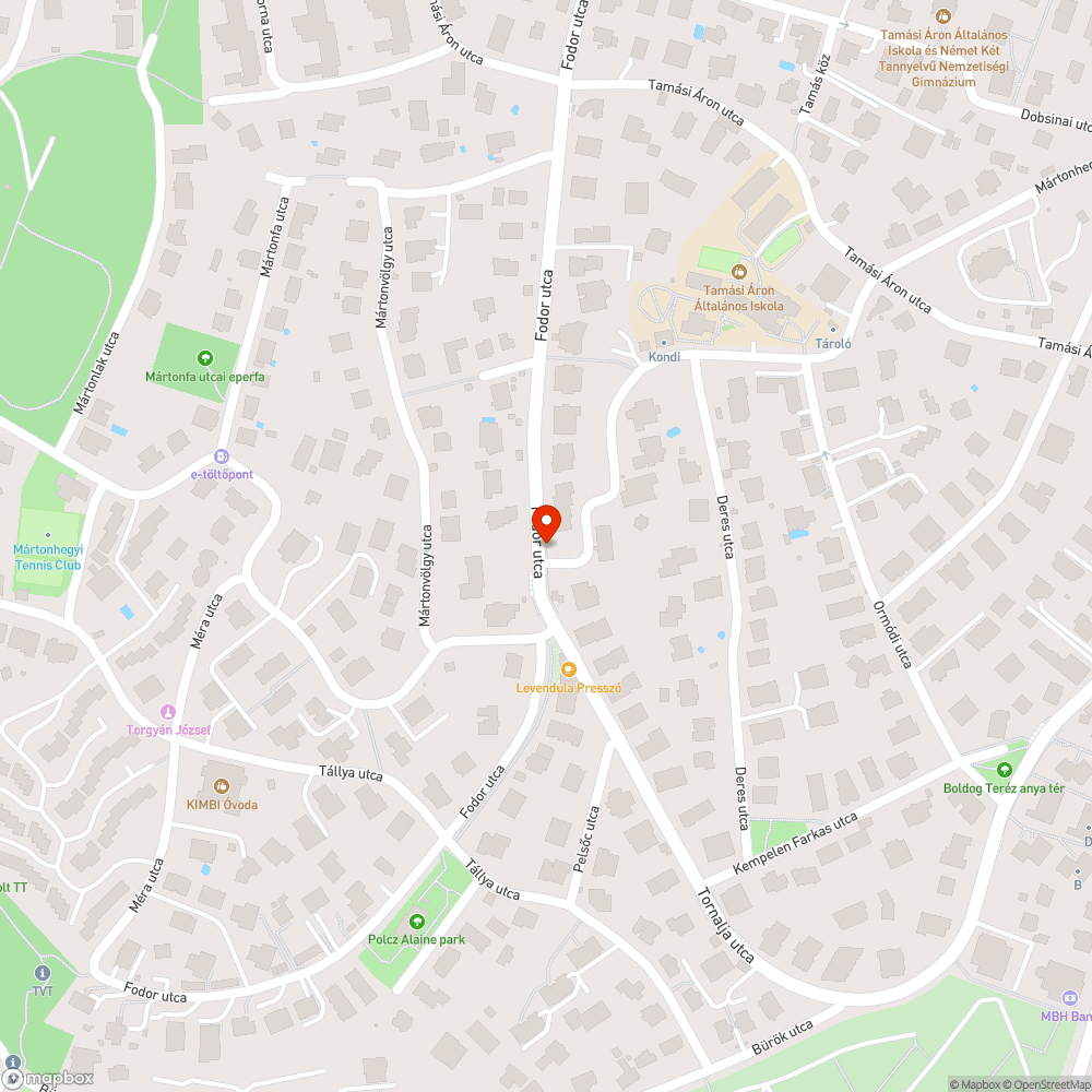 Szemetes buszmegálló bejelentés helye