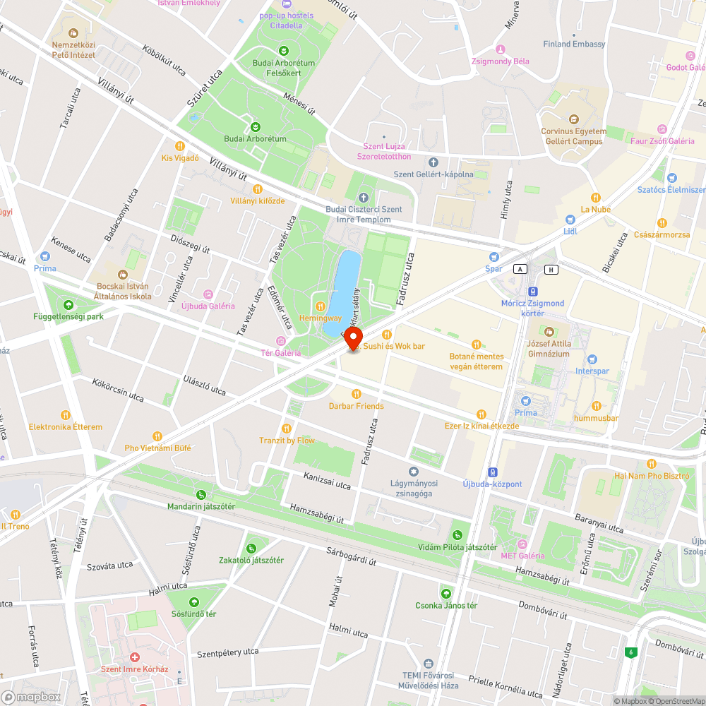 Feneketlen zsákok bejelentés helye