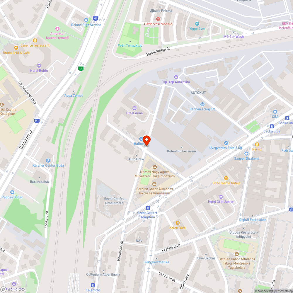 Túlcsordoló szemetes bejelentés helye