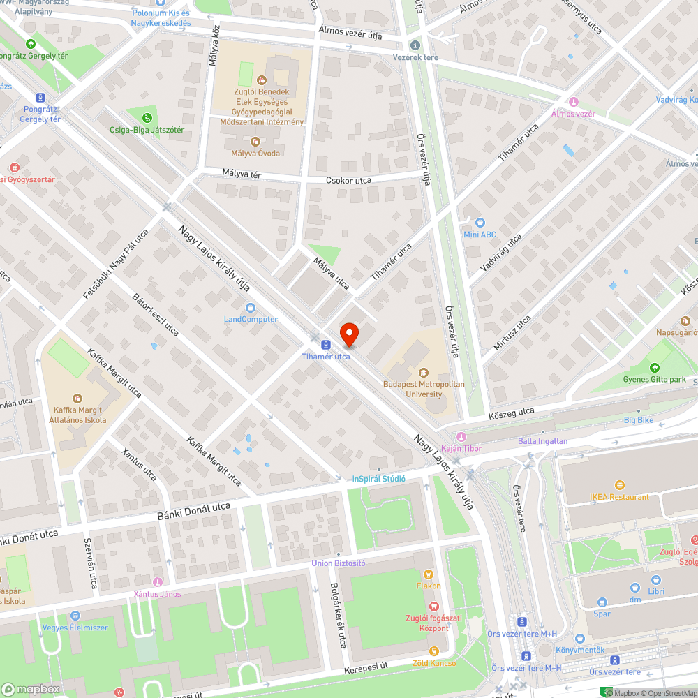 Elhagyott Citroën bejelentés helye