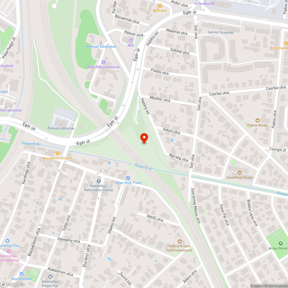 szemét az út szélén bejelentés helye