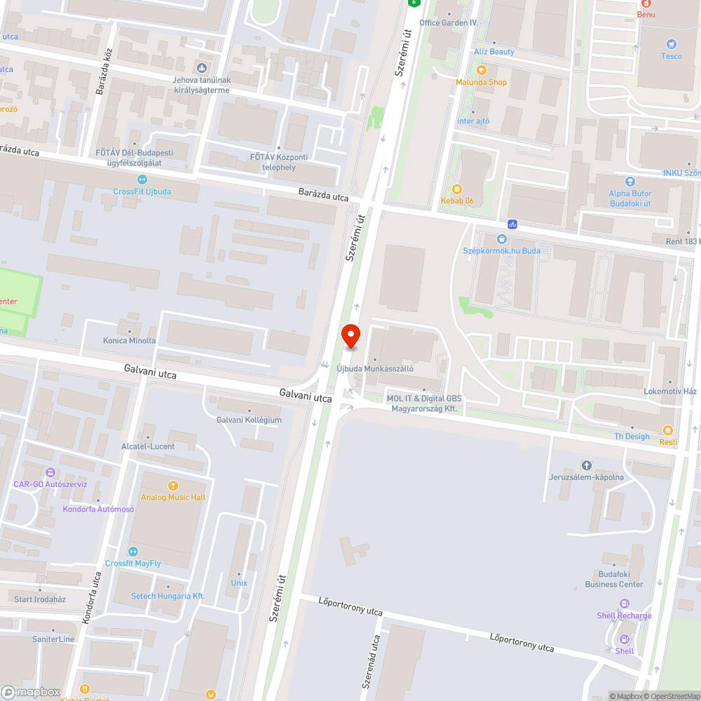 Ferde 23 sárga bejelentés helye